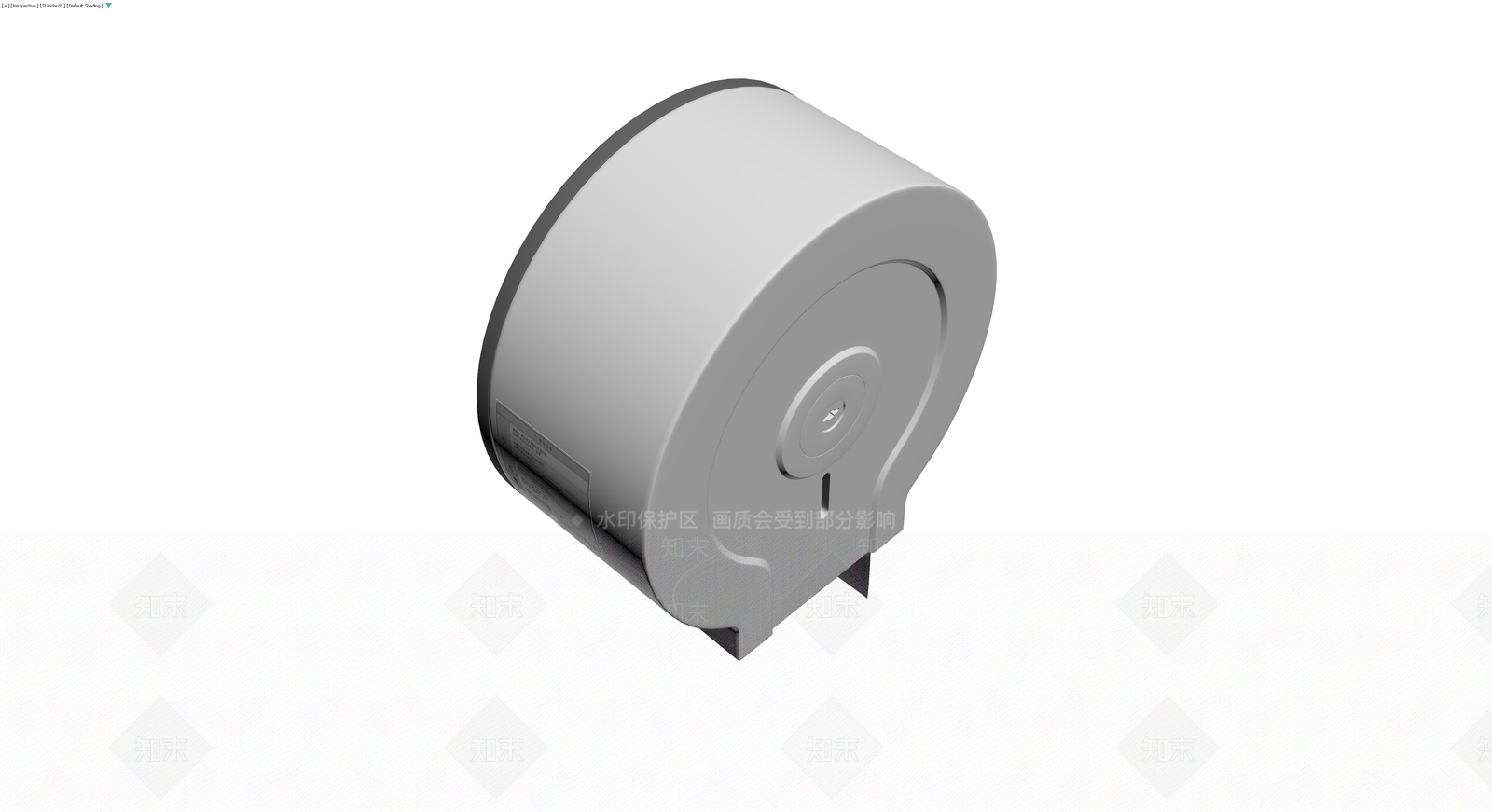 TOTO品牌商用卷纸盒3D模型下载【ID:1230639937】