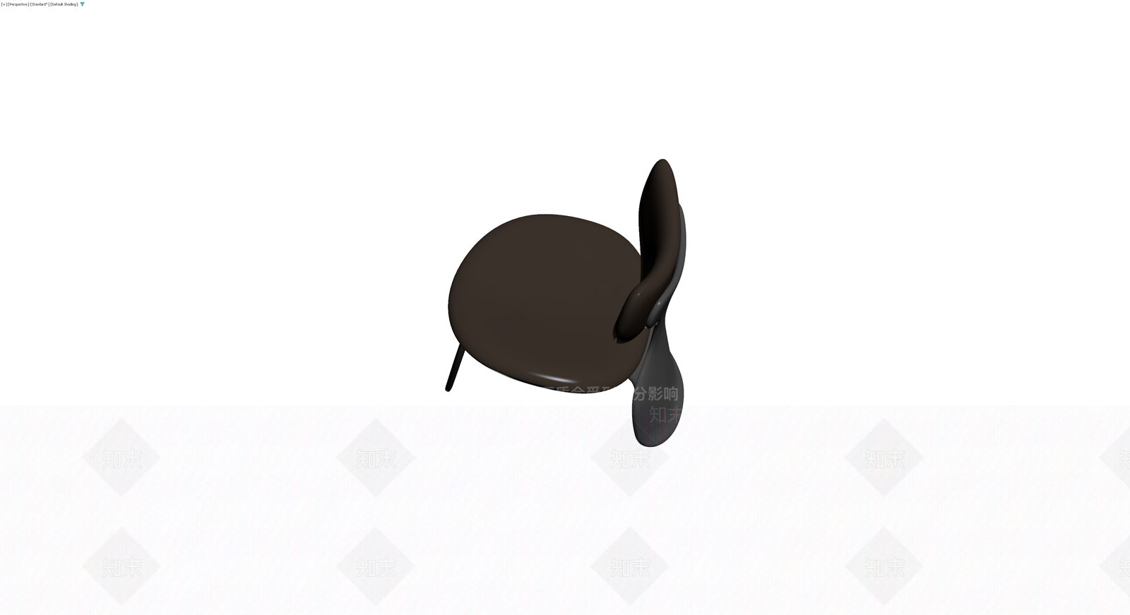现代风格造型餐椅3D模型下载【ID:1230141071】