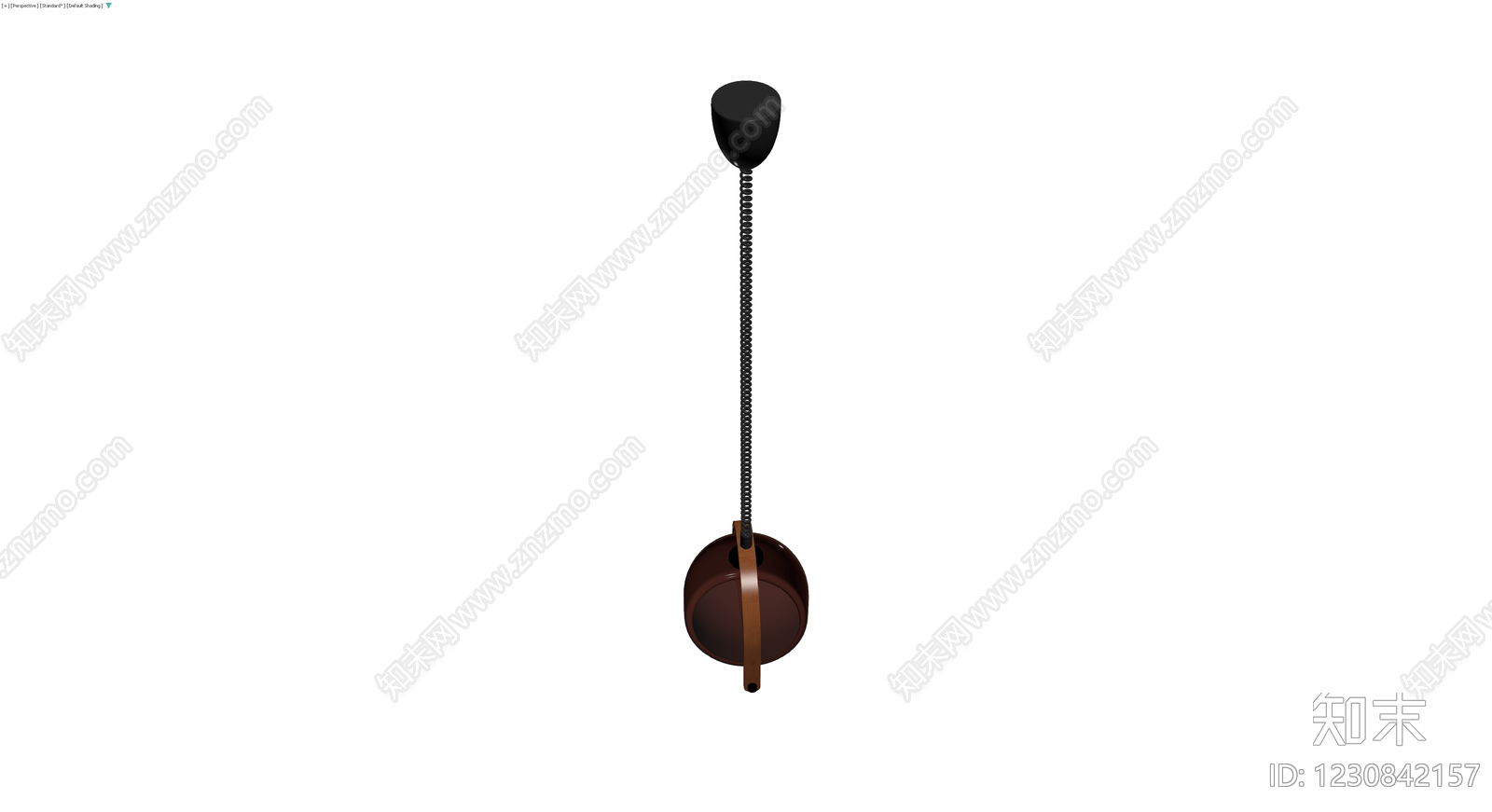 复古风格悬挂式灯具3D模型下载【ID:1230842157】