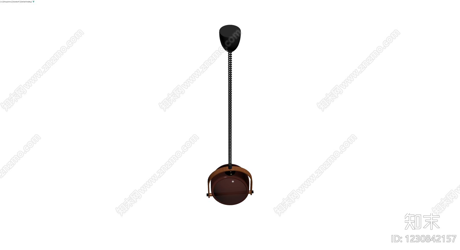 复古风格悬挂式灯具3D模型下载【ID:1230842157】