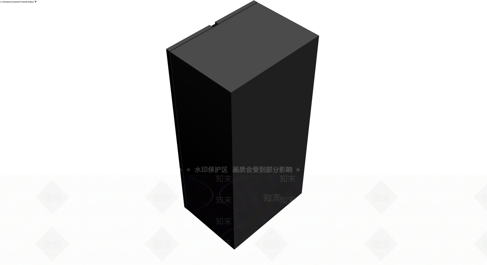 黑色双开门冰箱模型3D模型下载【ID:1230769643】