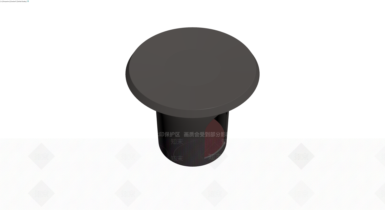 深灰拱门造型矮凳3D模型下载【ID:1230101782】