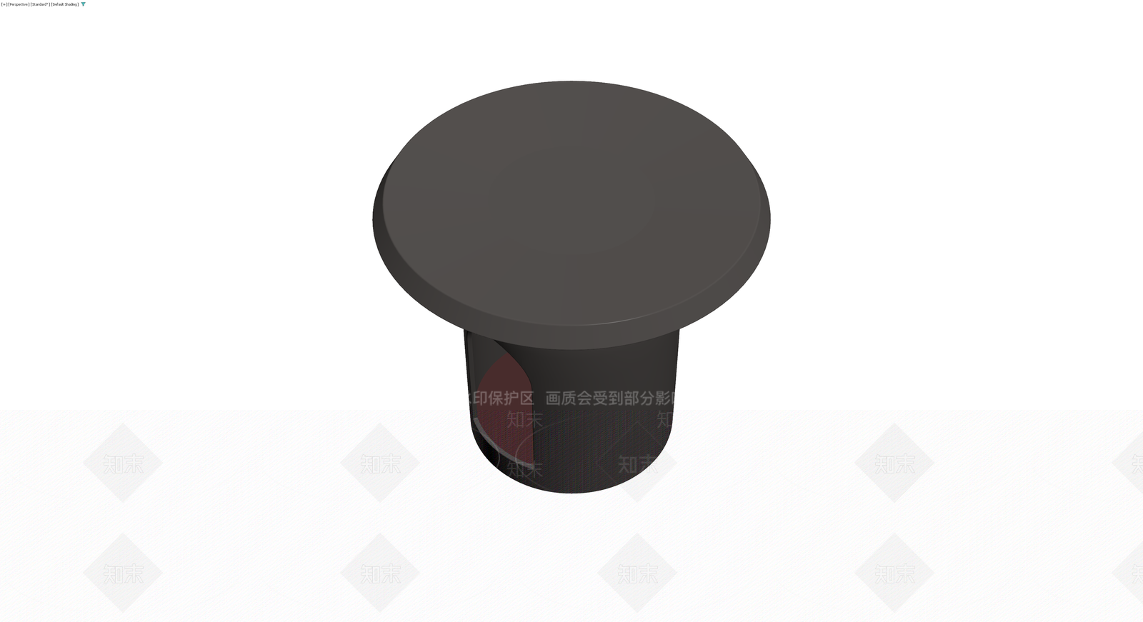 深灰拱门造型矮凳3D模型下载【ID:1230101782】