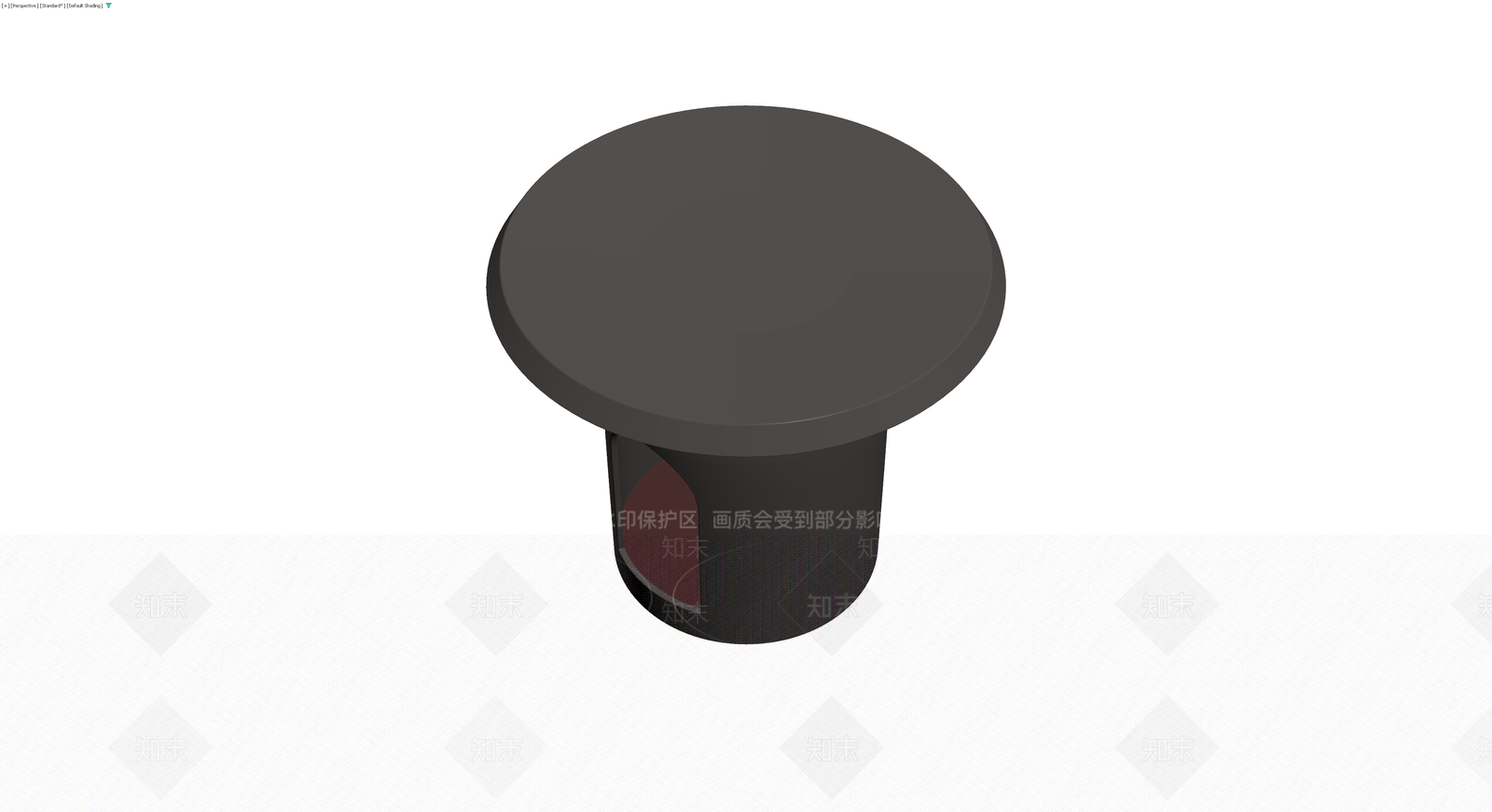 深灰拱门造型矮凳3D模型下载【ID:1230101782】