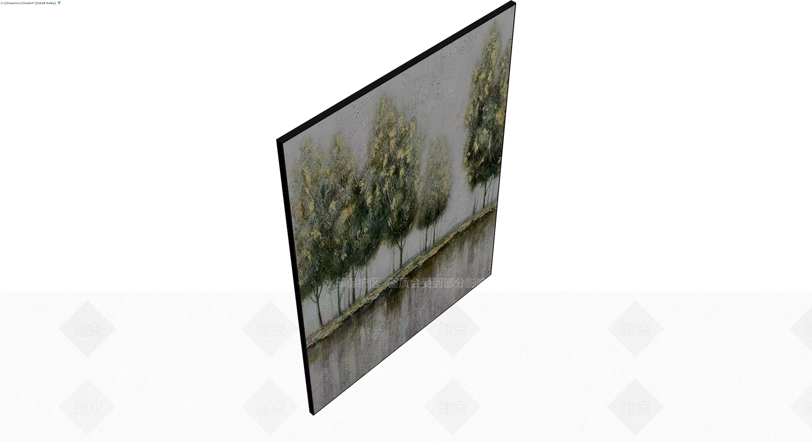 风景挂画模型3D模型下载【ID:1229908019】