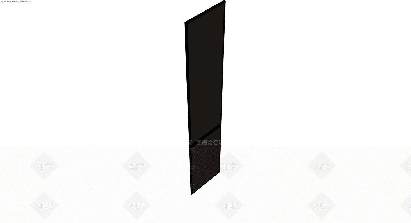 黑色双门立柜3D模型下载【ID:1230645916】