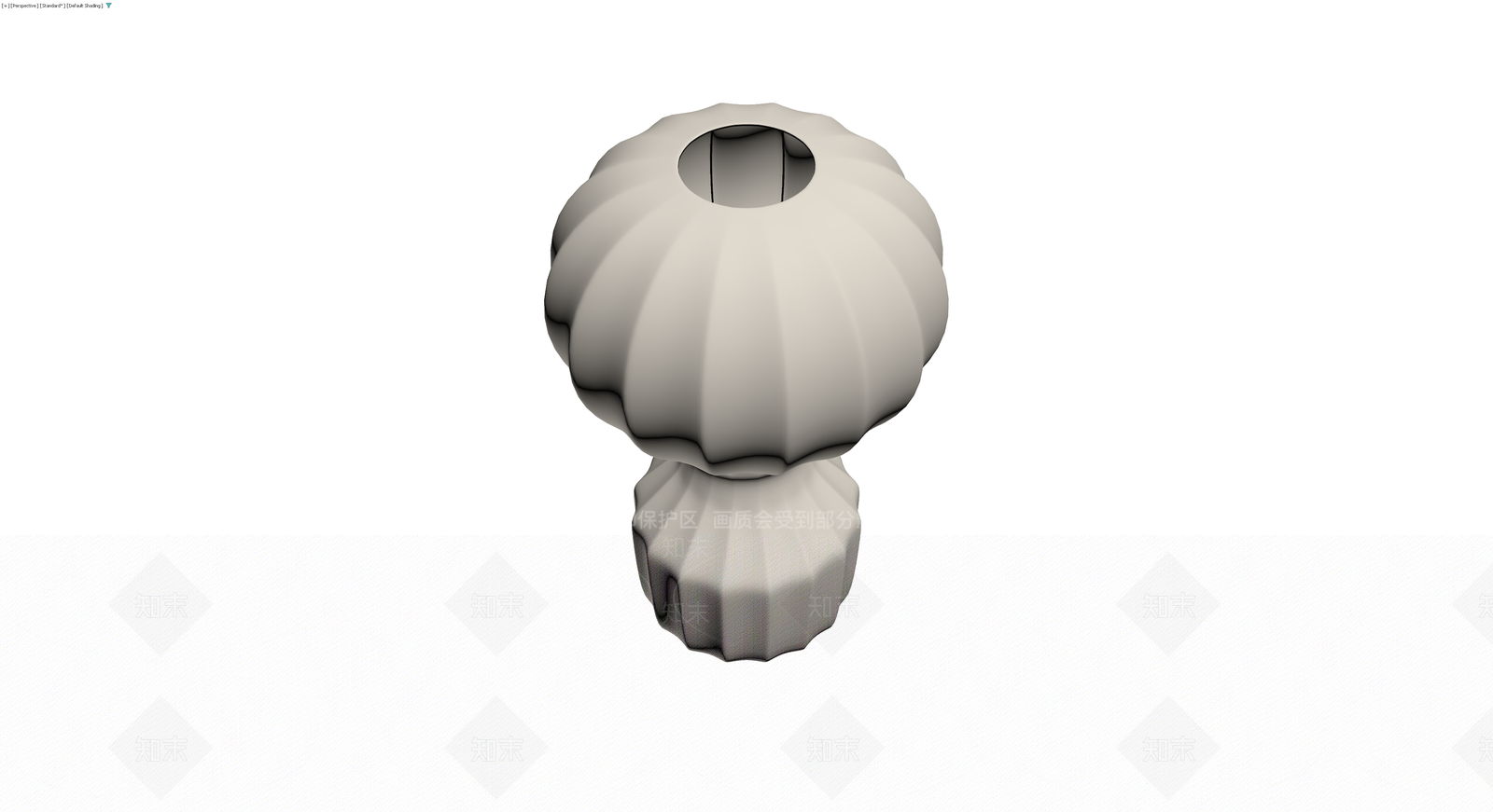 南瓜造型陶瓷烛台3D模型下载【ID:1230749533】