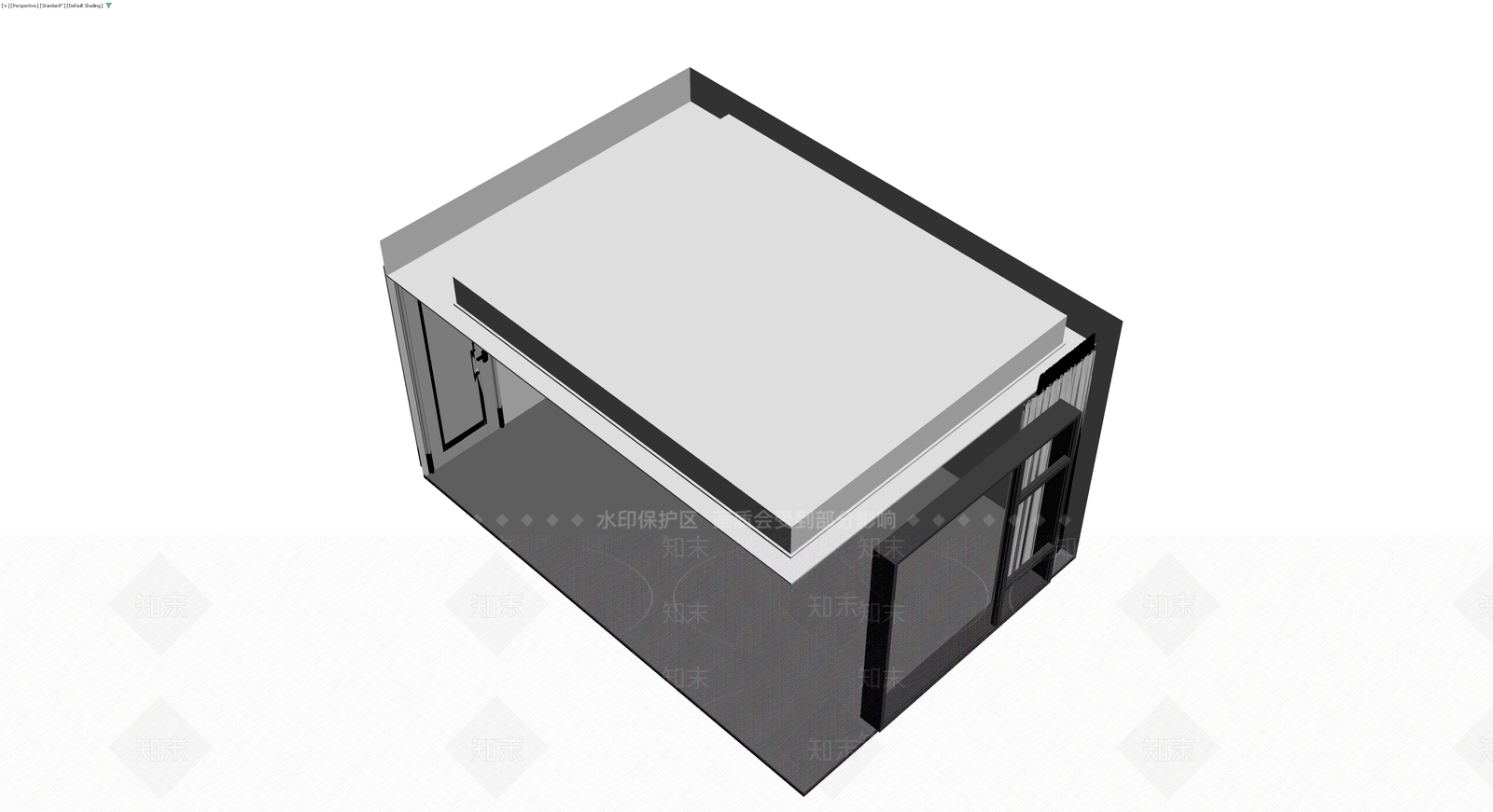 建筑单体房屋模型3D模型下载【ID:1229982460】