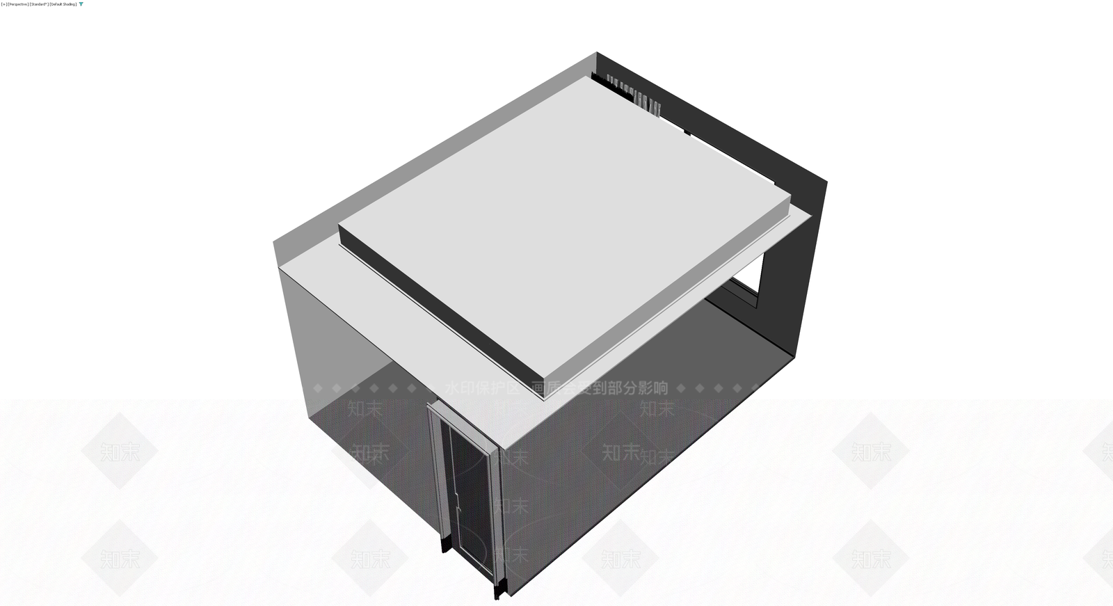 建筑单体房屋模型3D模型下载【ID:1229982460】