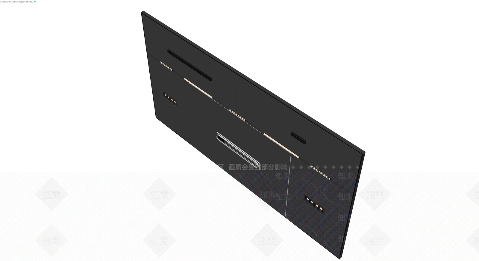 现代风格集成柜体3D模型下载【ID:1230323996】