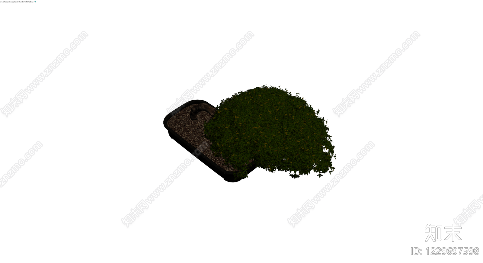 造型盆景盆栽模型3D模型下载【ID:1229697598】