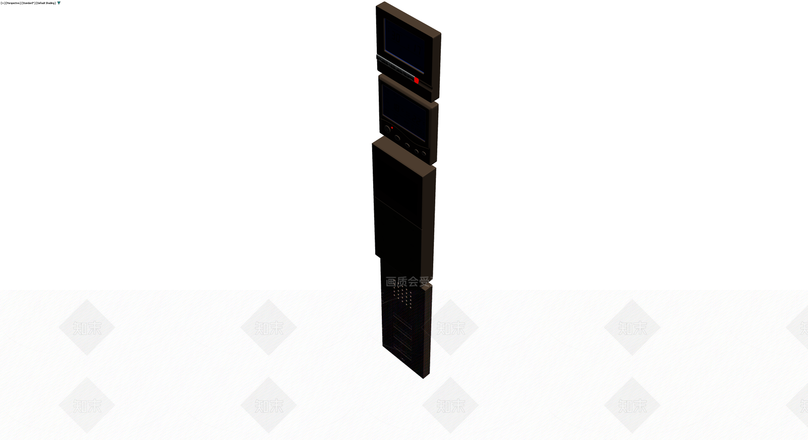 GIRA智能控制面板组合3D模型下载【ID:1230411963】