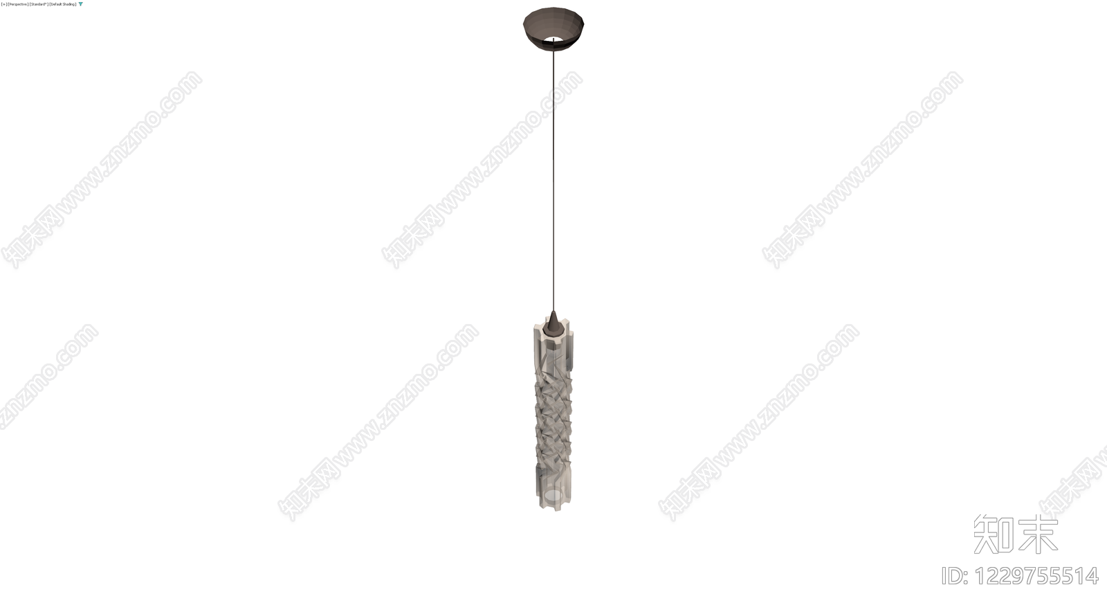 长条形编织吊灯3D模型下载【ID:1229755514】