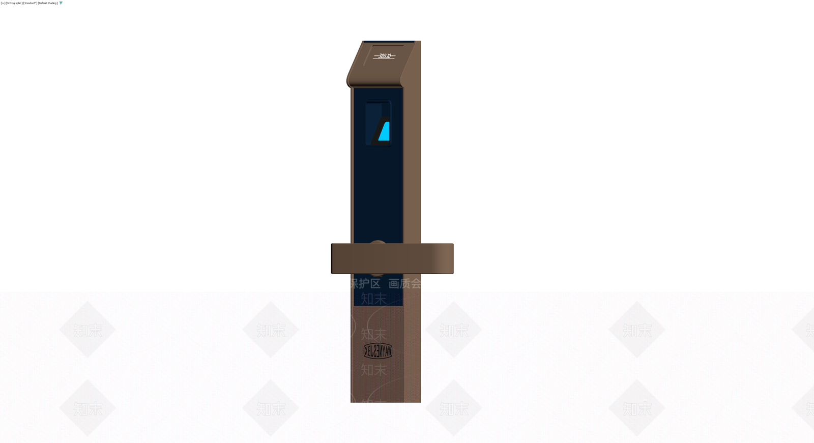 智能门锁把手组件3D模型下载【ID:1230643684】