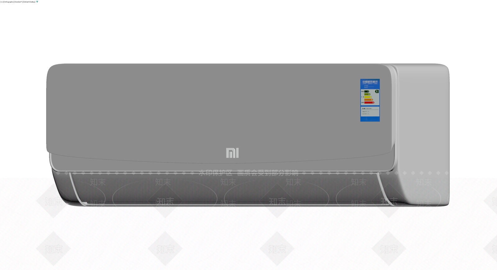 小米壁挂式空调3D模型下载【ID:1230537266】