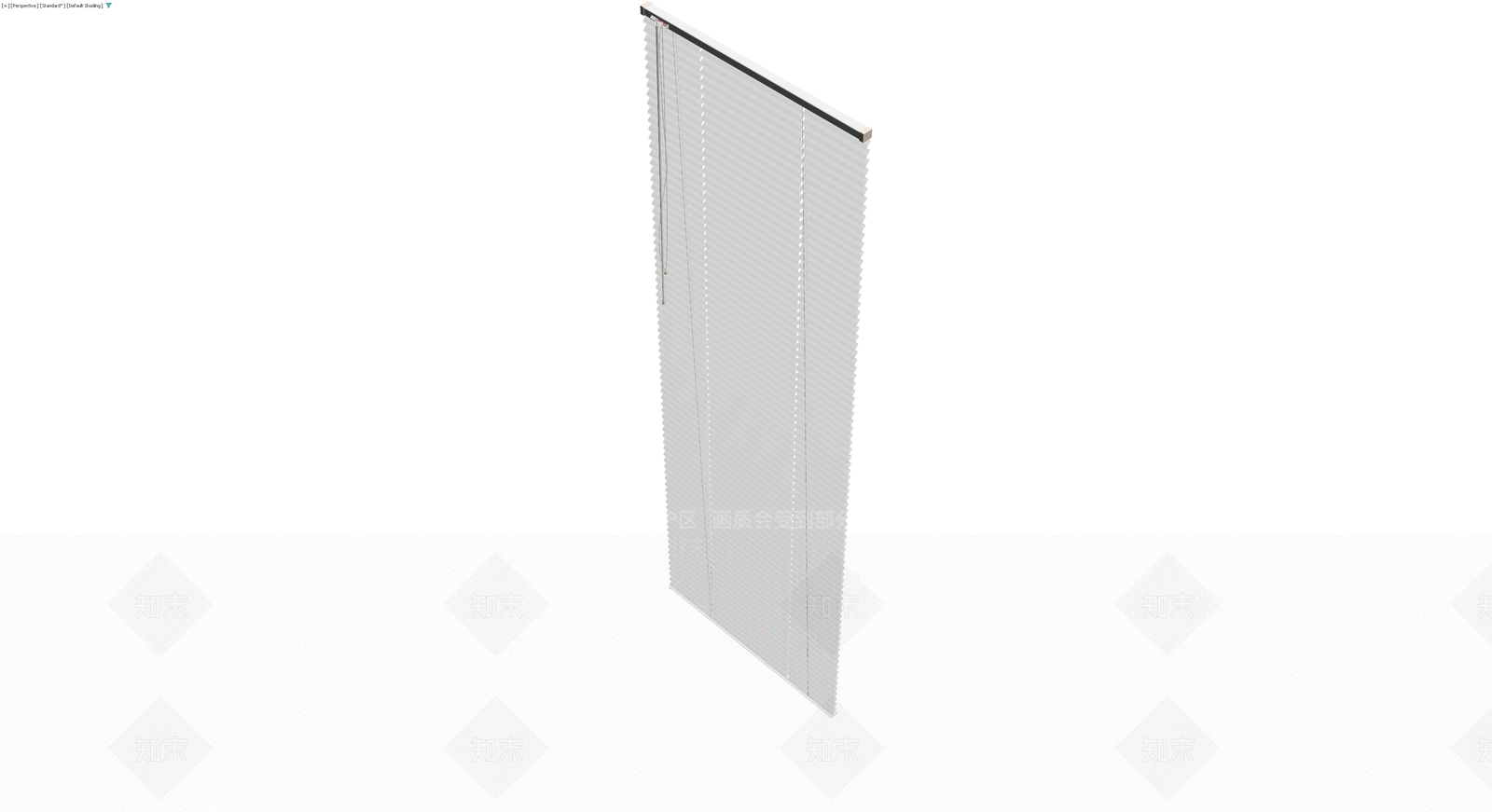 白色百叶窗组件3D模型下载【ID:1229867826】