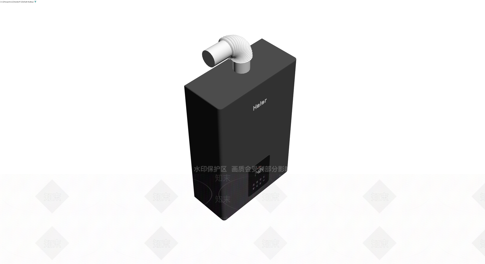 海尔燃气热水器3D模型下载【ID:1230657146】