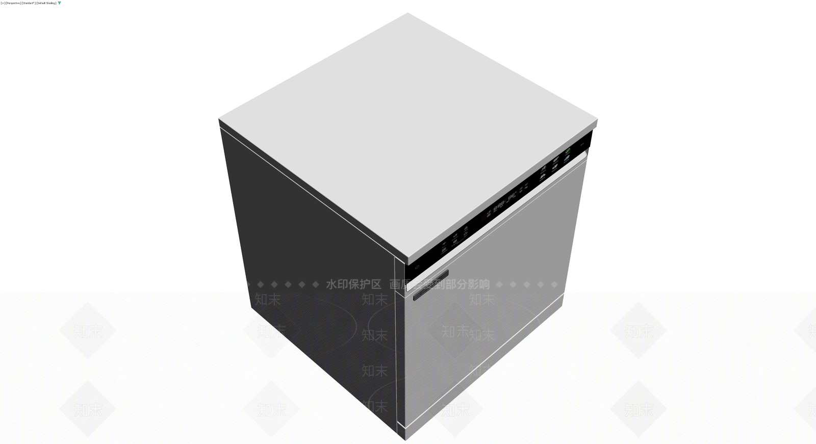 嵌入式洗碗机模型3D模型下载【ID:1229847554】