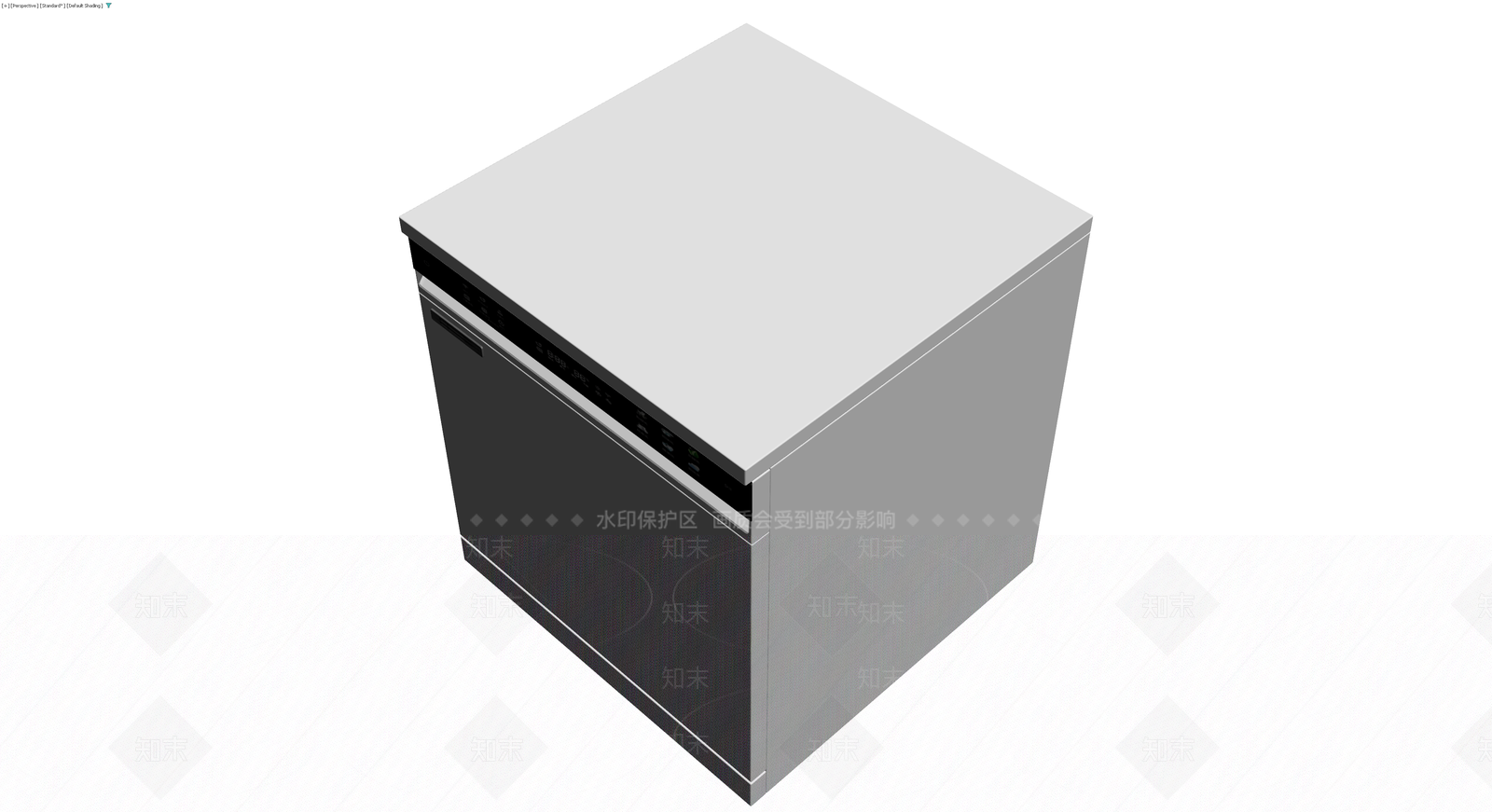 嵌入式洗碗机模型3D模型下载【ID:1229847554】