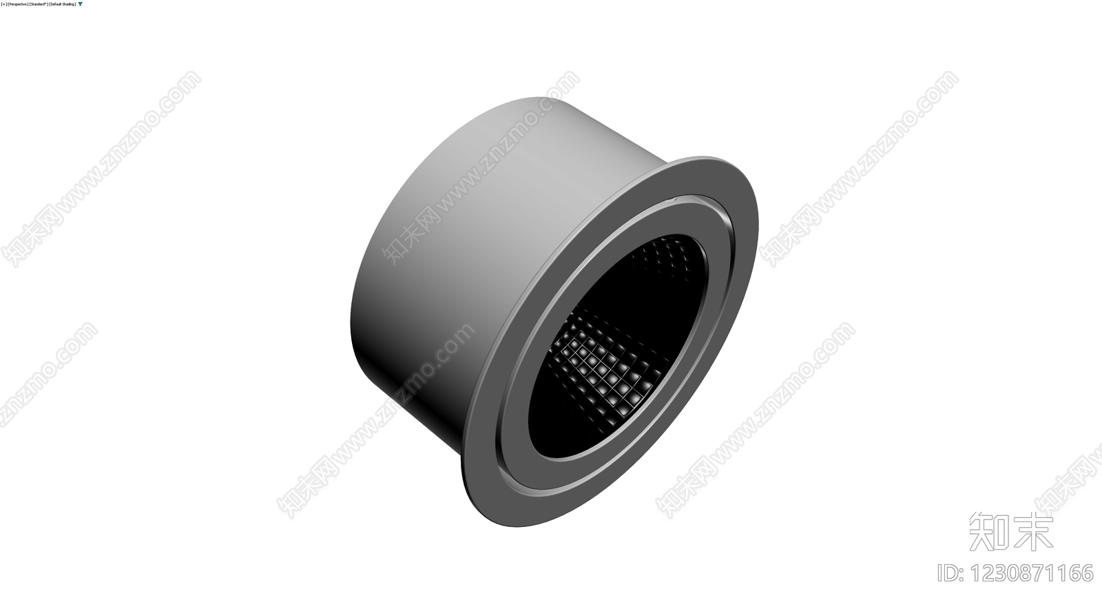 黑色筒灯/射灯模型3D模型下载【ID:1230871166】