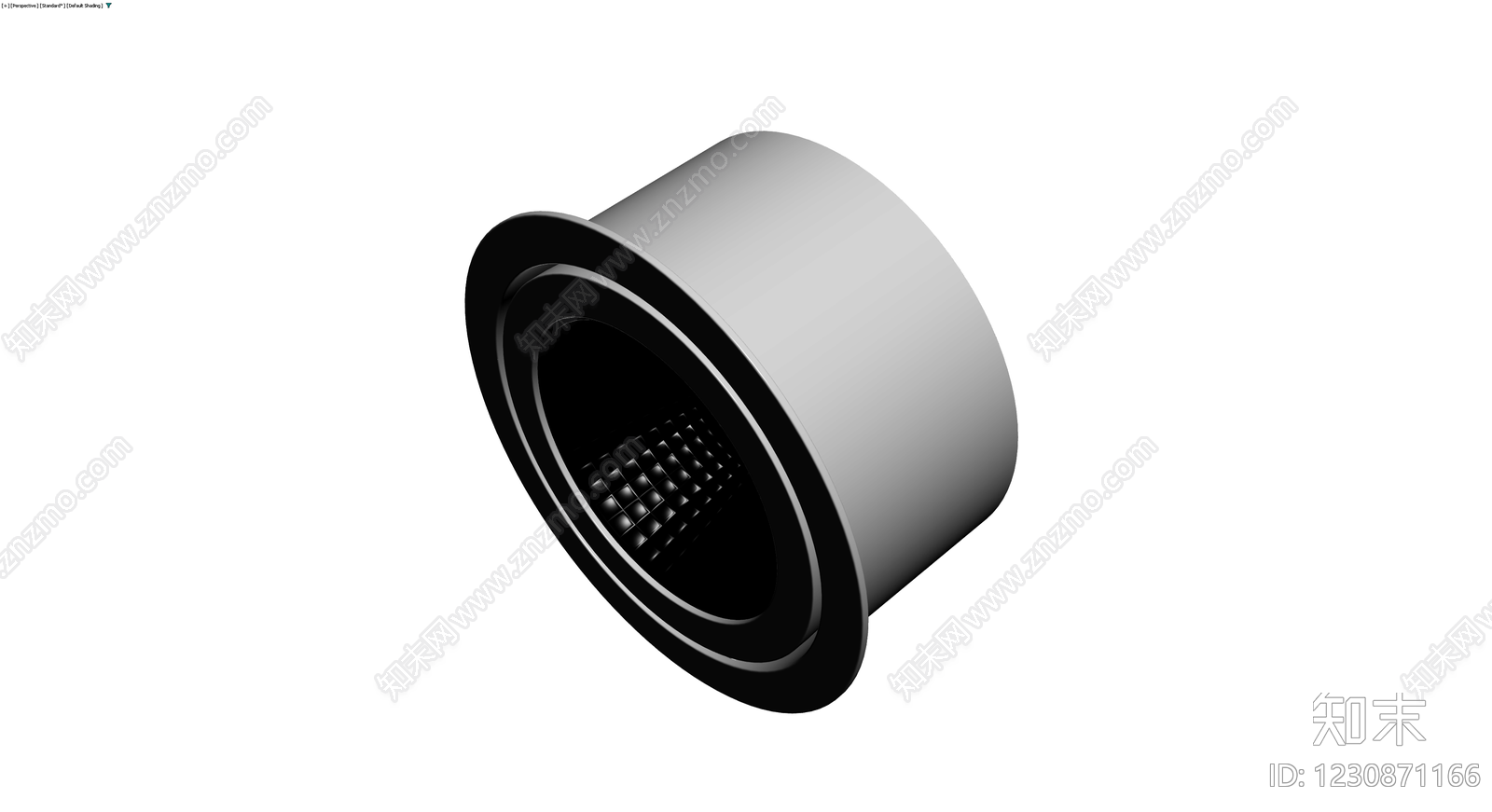 黑色筒灯/射灯模型3D模型下载【ID:1230871166】