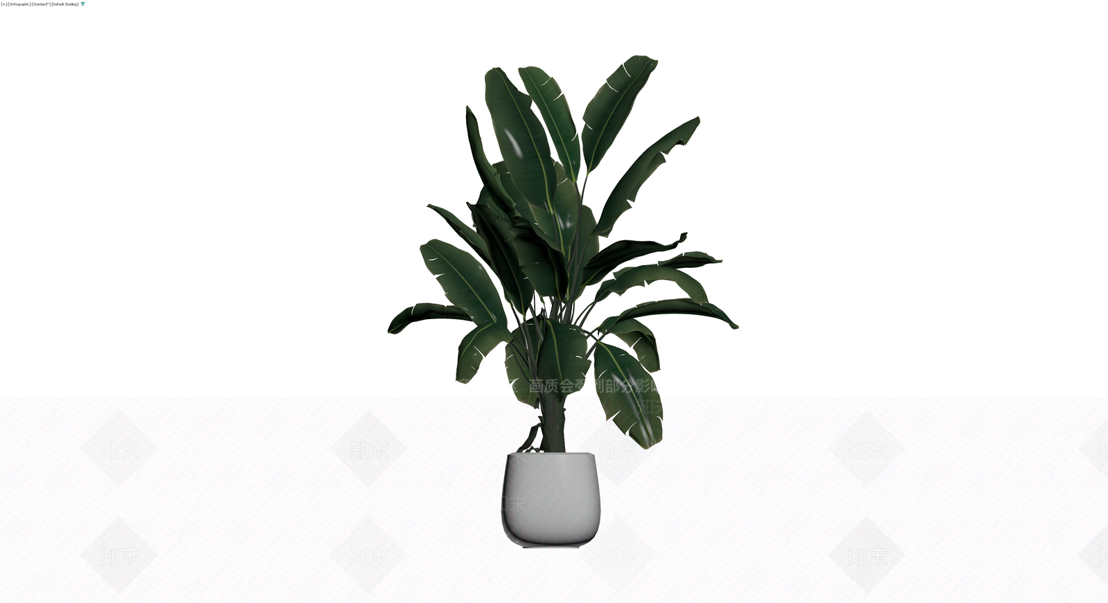 盆栽植物模型3D模型下载【ID:1230437755】