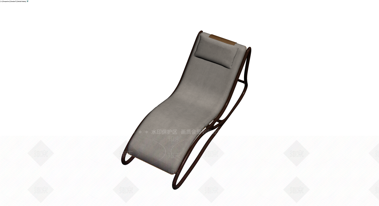 现代风格摇椅3D模型下载【ID:1230585260】