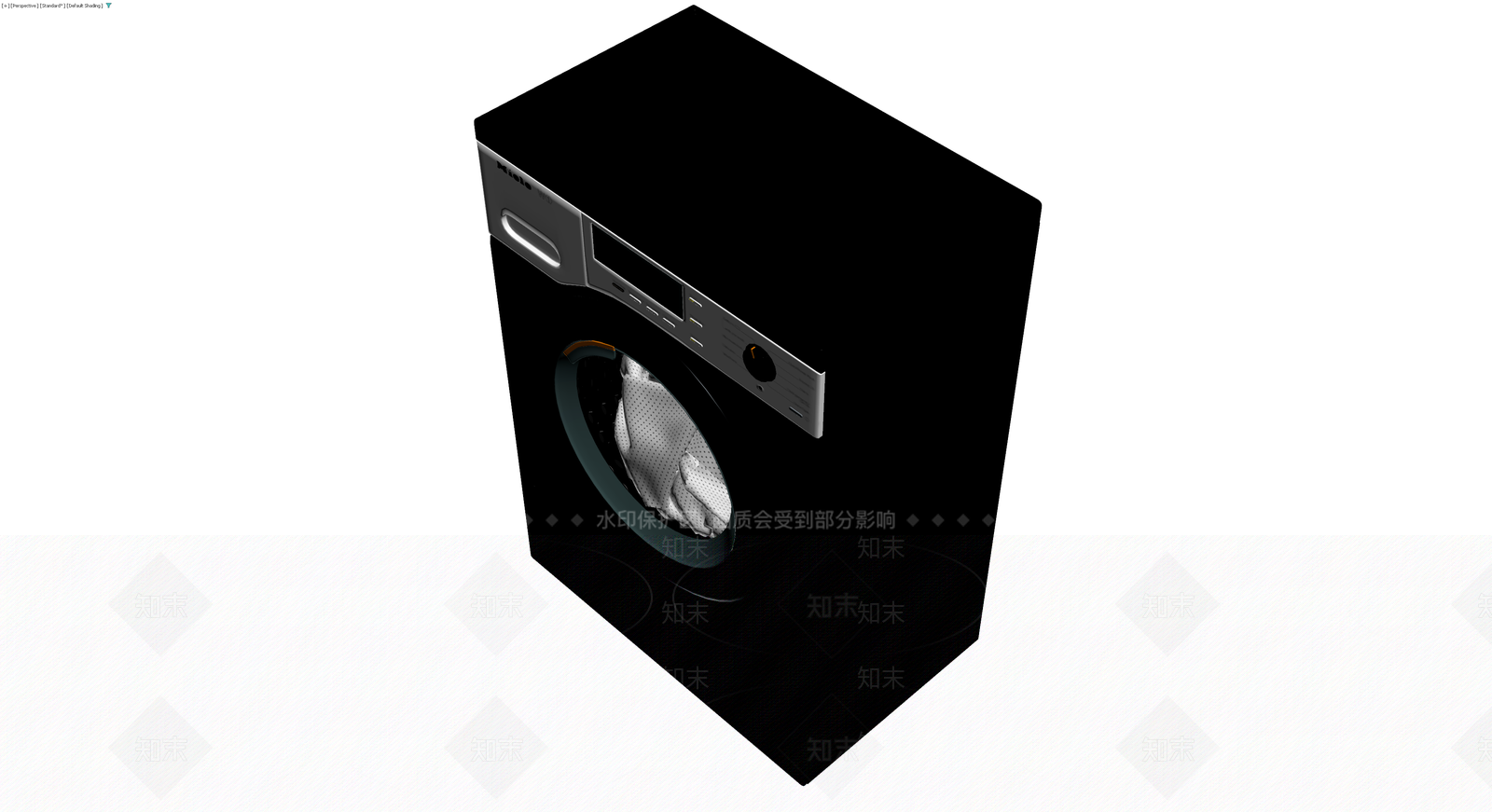 Miele滚筒洗衣机模型3D模型下载【ID:1229911925】