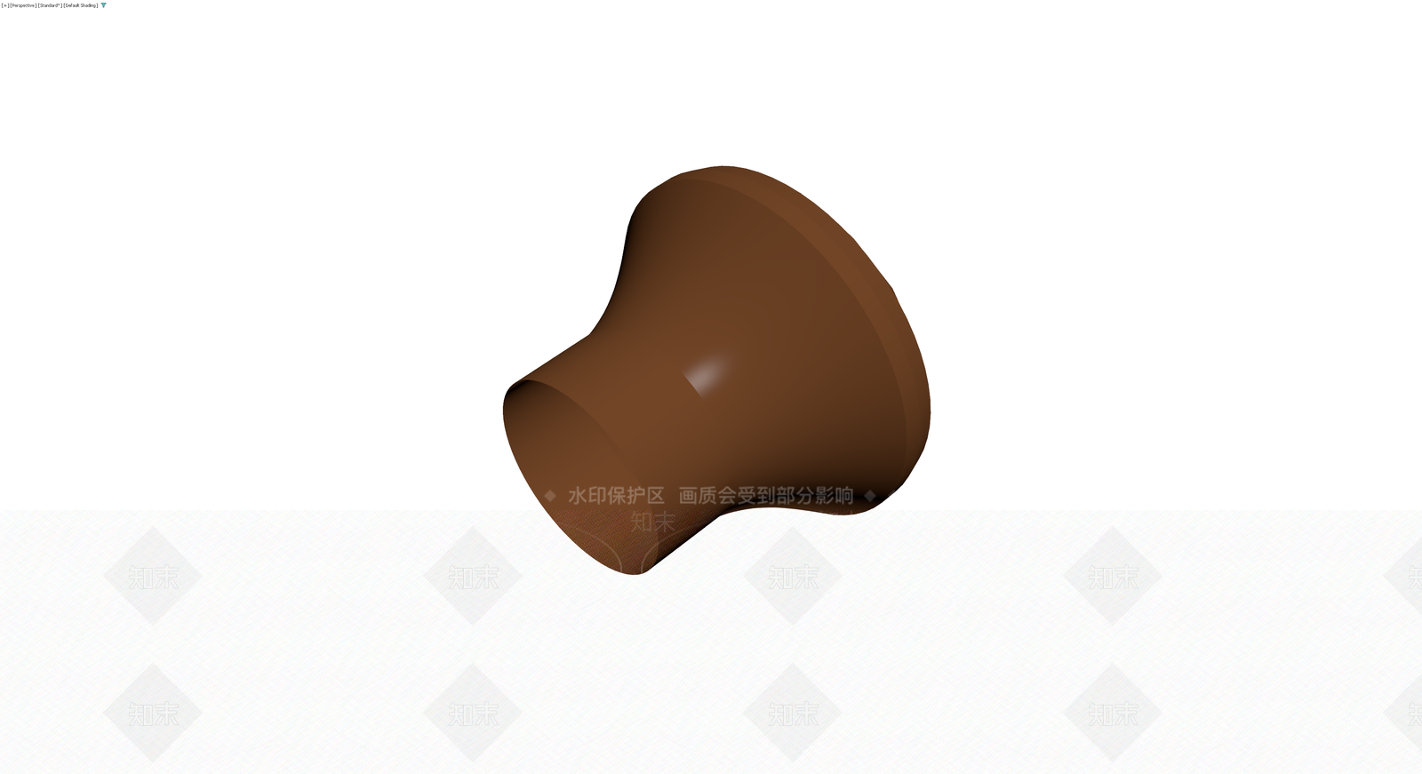 棕色蘑菇头门吸3D模型下载【ID:1230374129】