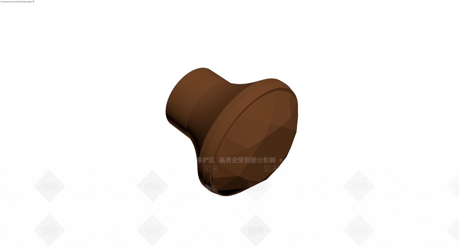 棕色蘑菇头门吸3D模型下载【ID:1230374129】