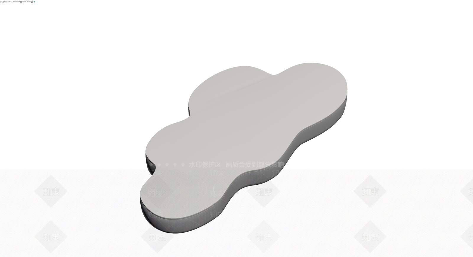 双圆连体矮凳/边几3D模型下载【ID:1229866496】