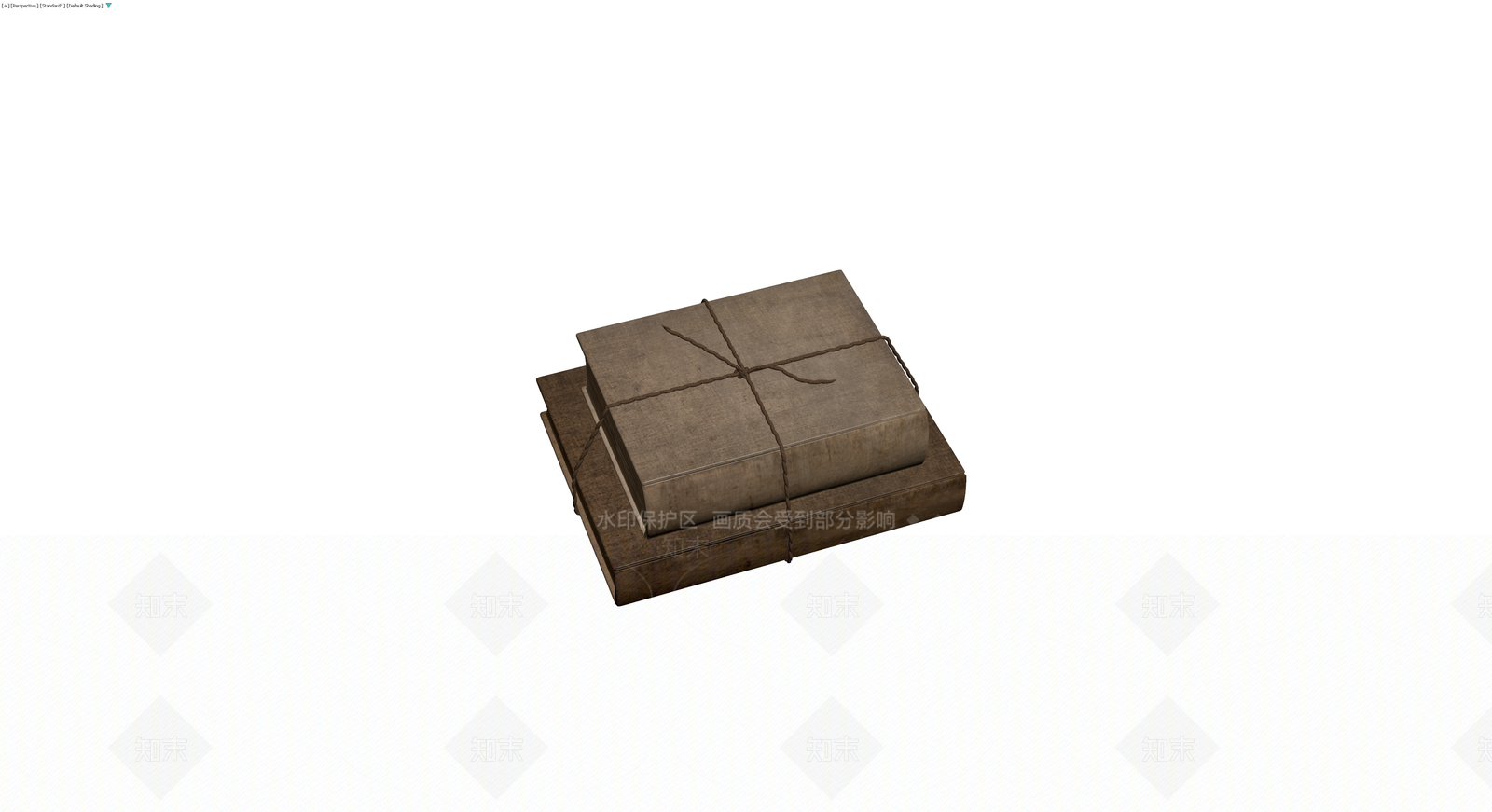 旧书堆叠组合3D模型下载【ID:1230412838】