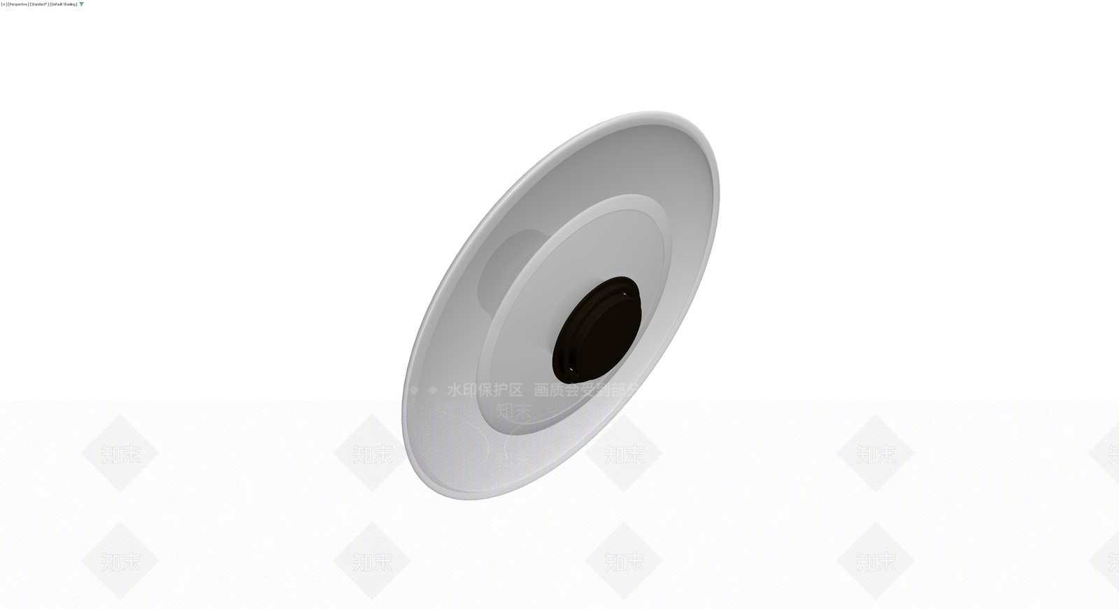 简约吸顶灯3D模型下载【ID:1230425347】