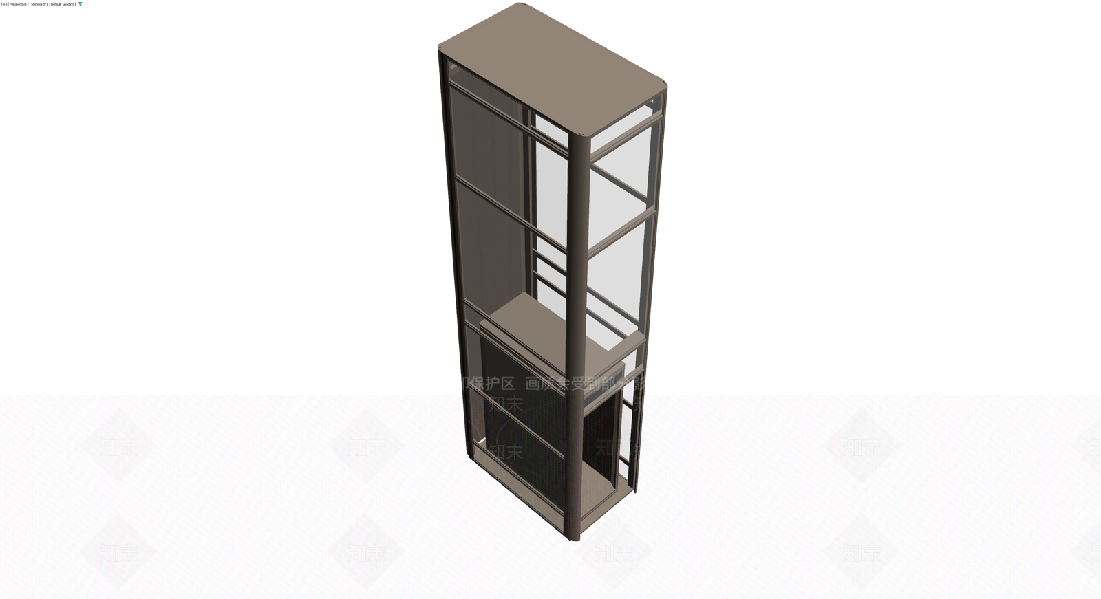 现代风格展示柜3D模型下载【ID:1230716788】