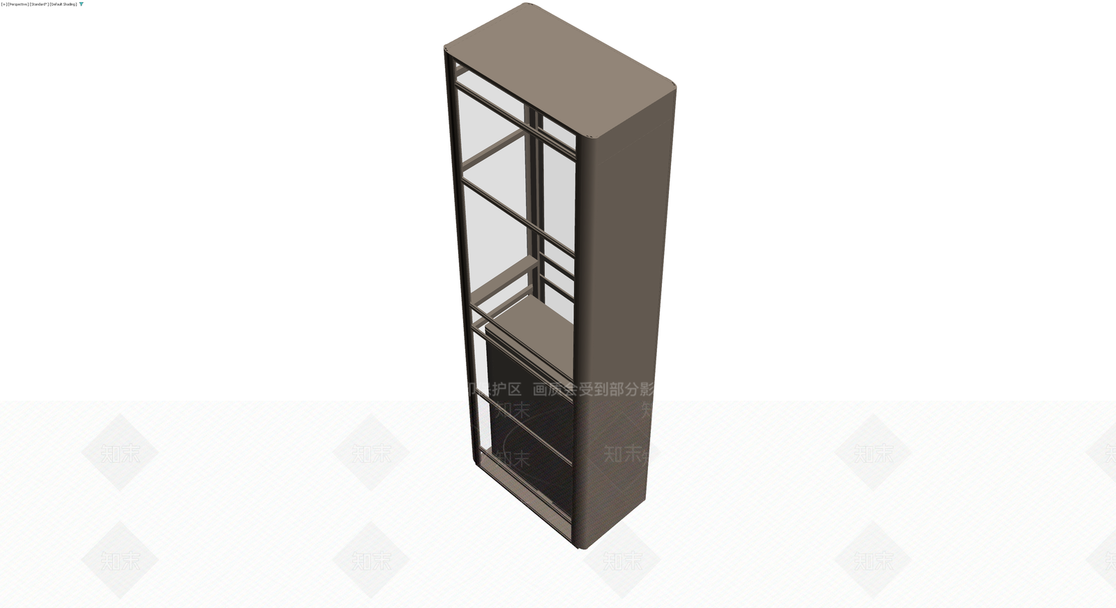现代风格展示柜3D模型下载【ID:1230716788】