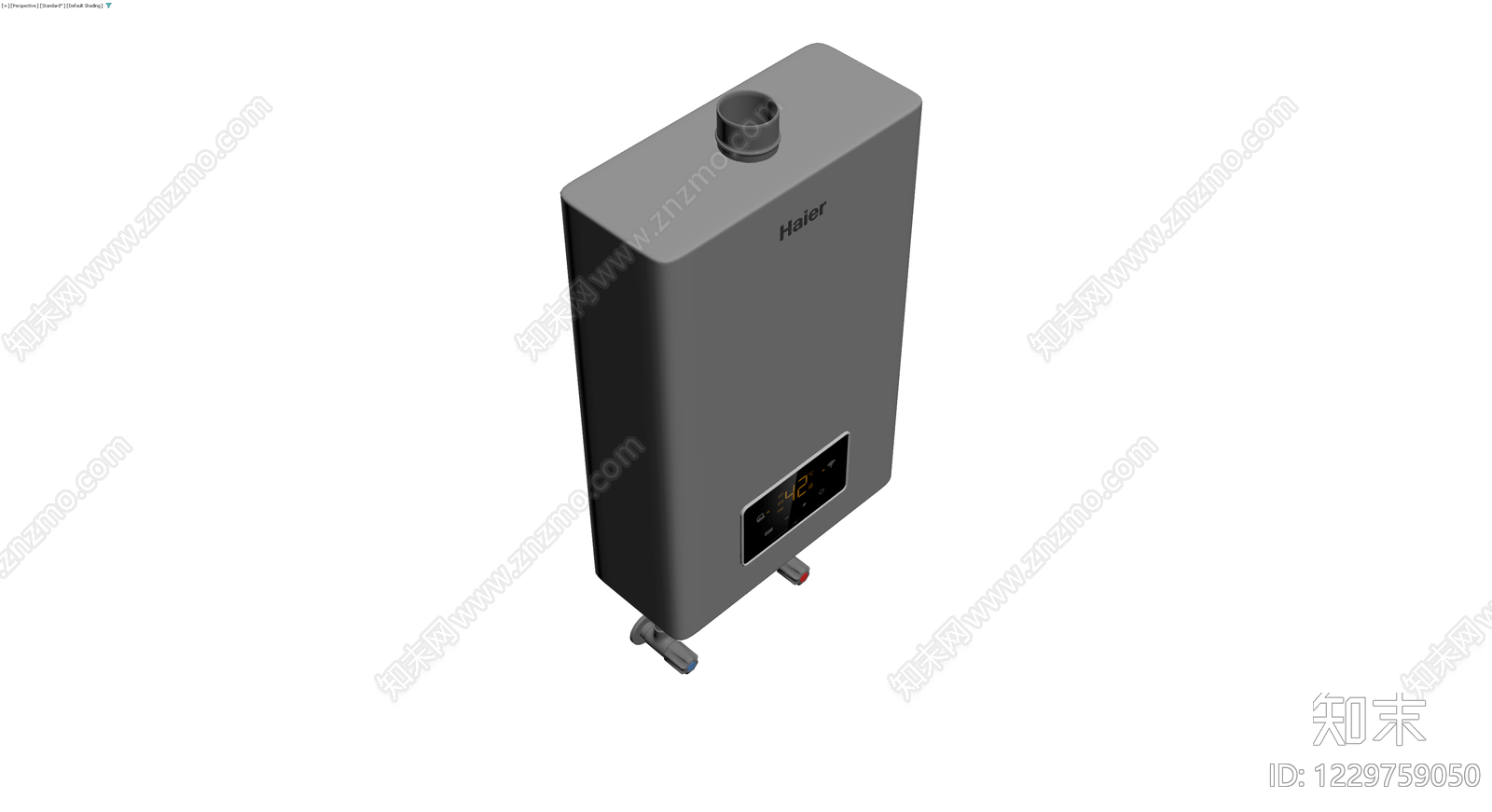 海尔燃气热水器模型3D模型下载【ID:1229759050】