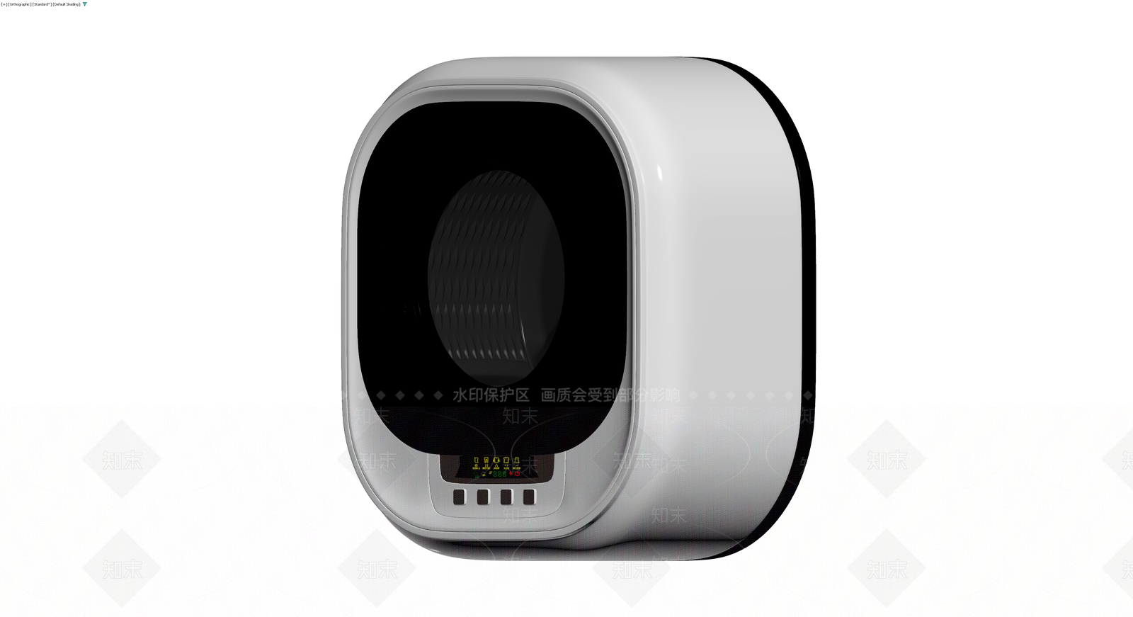 白色方形智能烘干机3D模型下载【ID:1230717044】