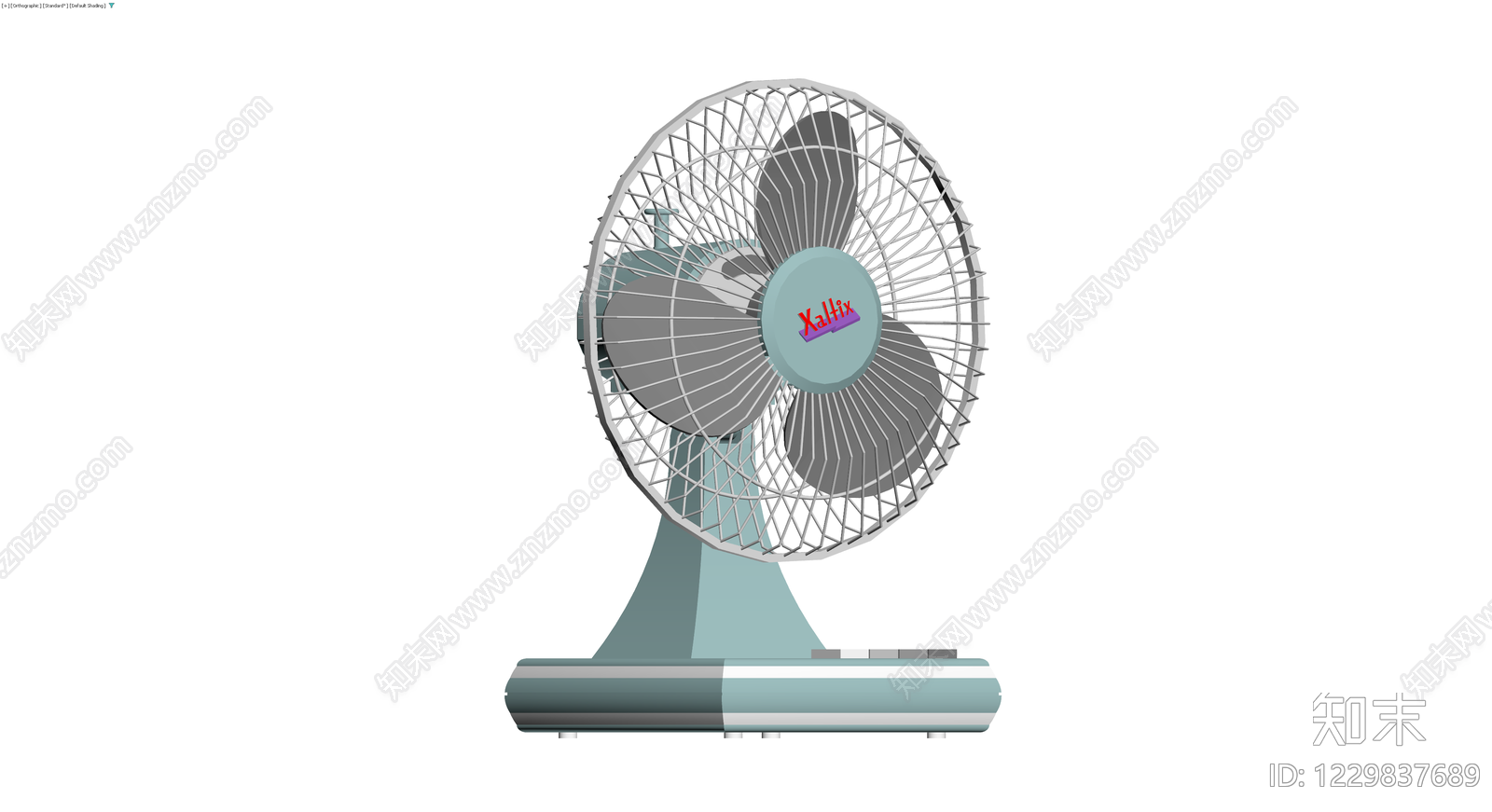 台式电风扇模型3D模型下载【ID:1229837689】