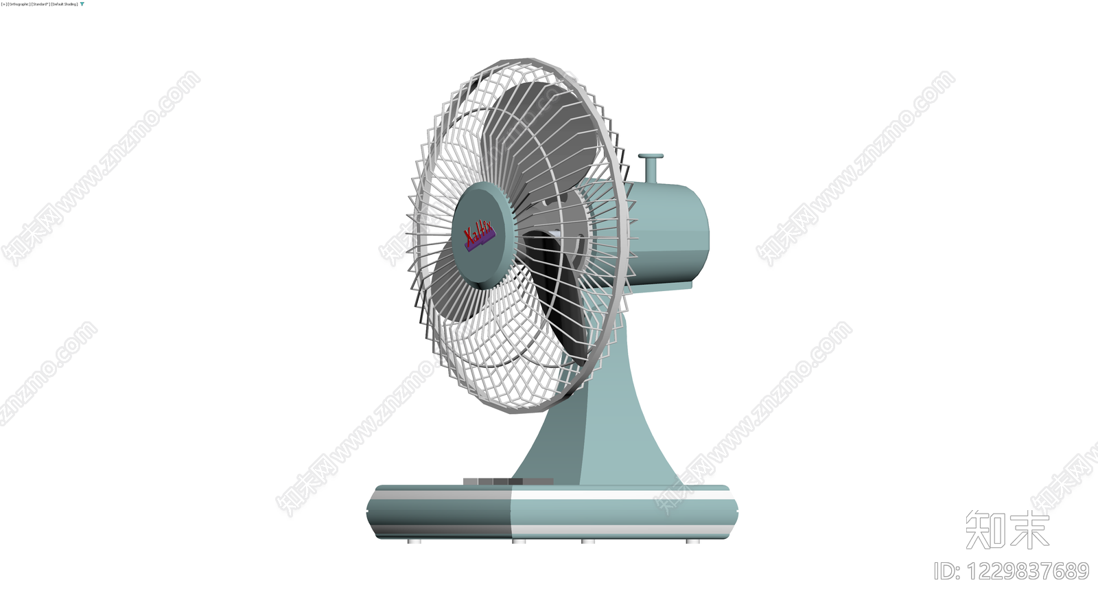 台式电风扇模型3D模型下载【ID:1229837689】