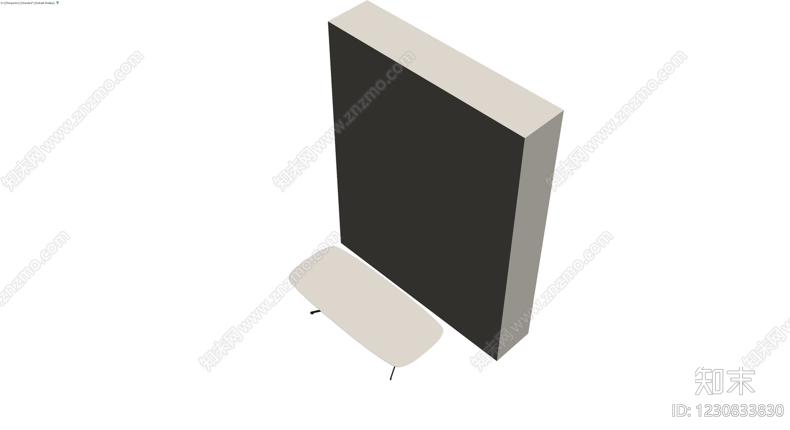 极简风格茶几模型3D模型下载【ID:1230833830】