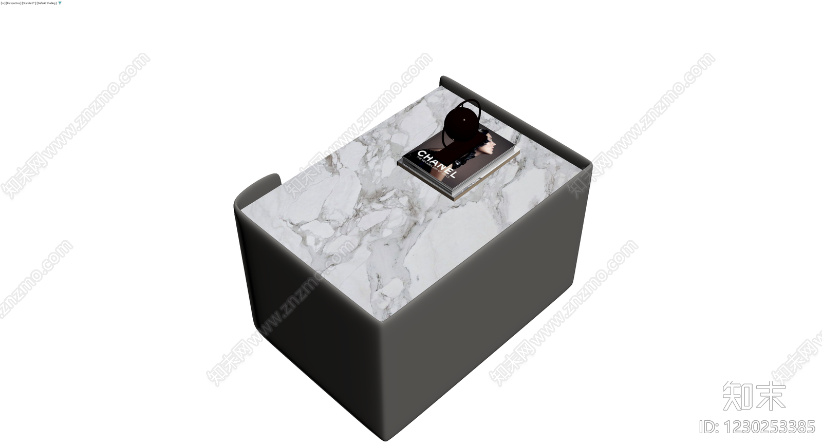 大理石边几带装饰3D模型下载【ID:1230253385】