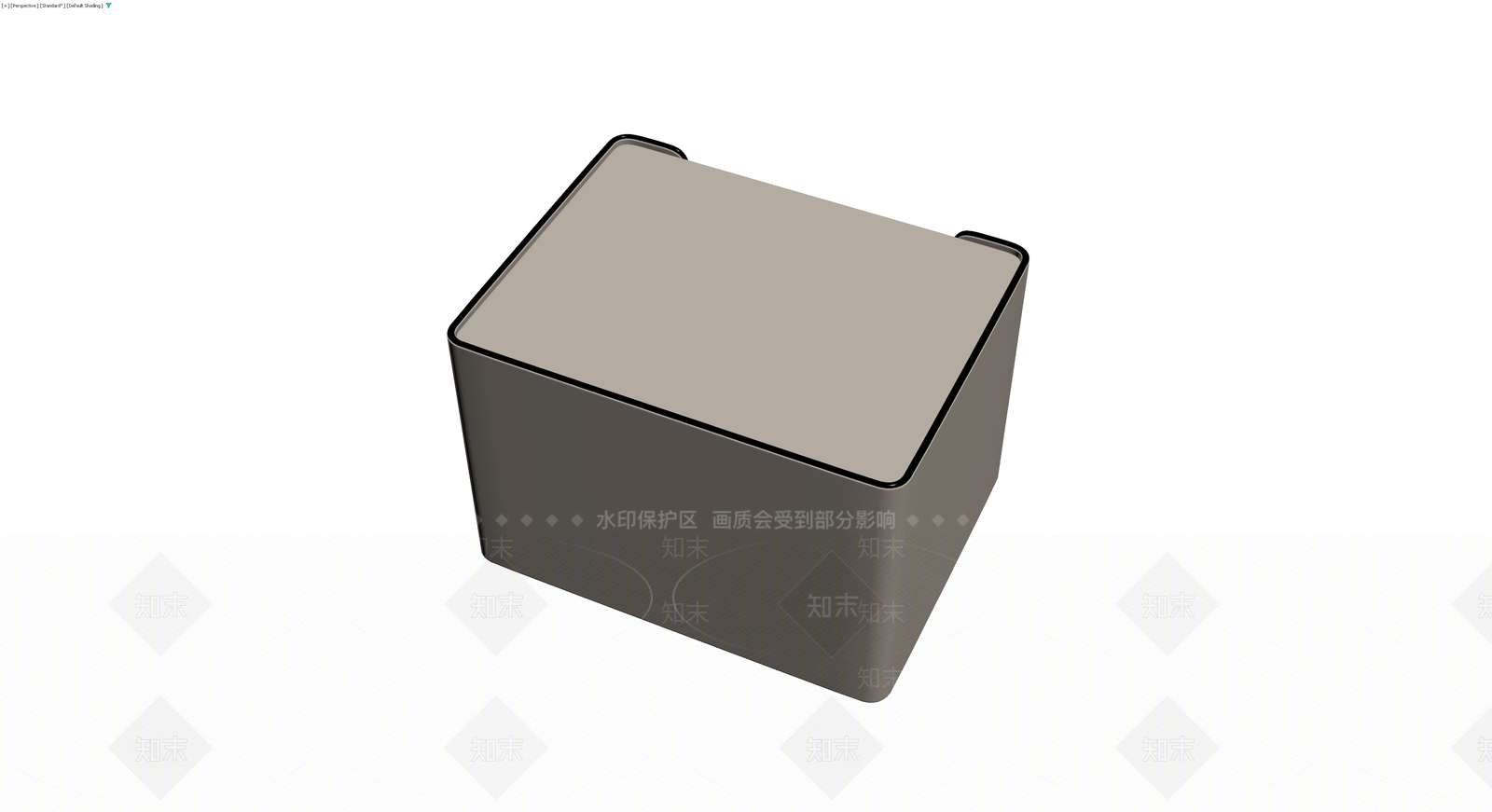 现代风格灰色储物凳3D模型下载【ID:1230720700】