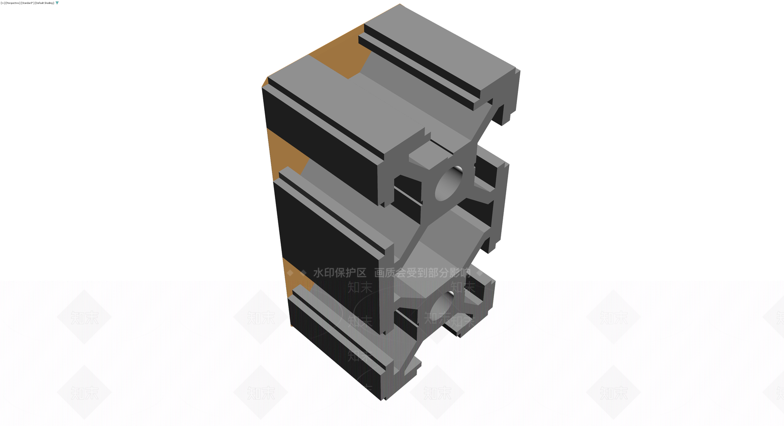 工业阀门/管道连接件3D模型下载【ID:1230145260】