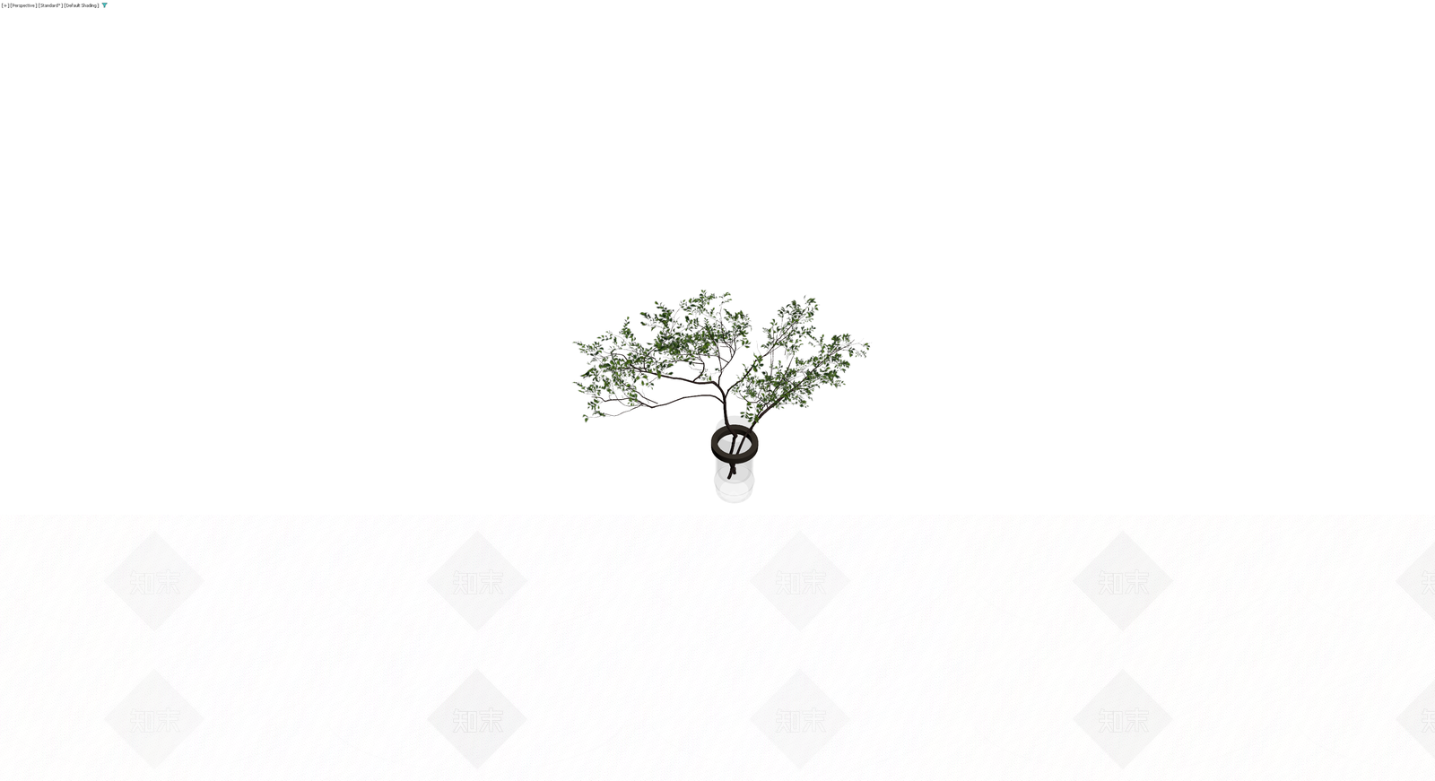 带盆绿植盆栽模型3D模型下载【ID:1229920380】