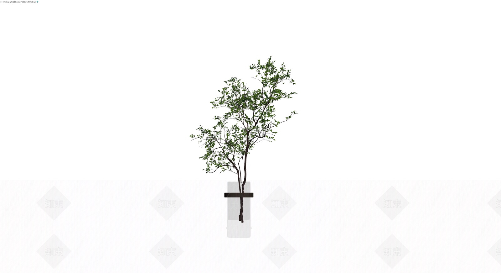 带盆绿植盆栽模型3D模型下载【ID:1229920380】