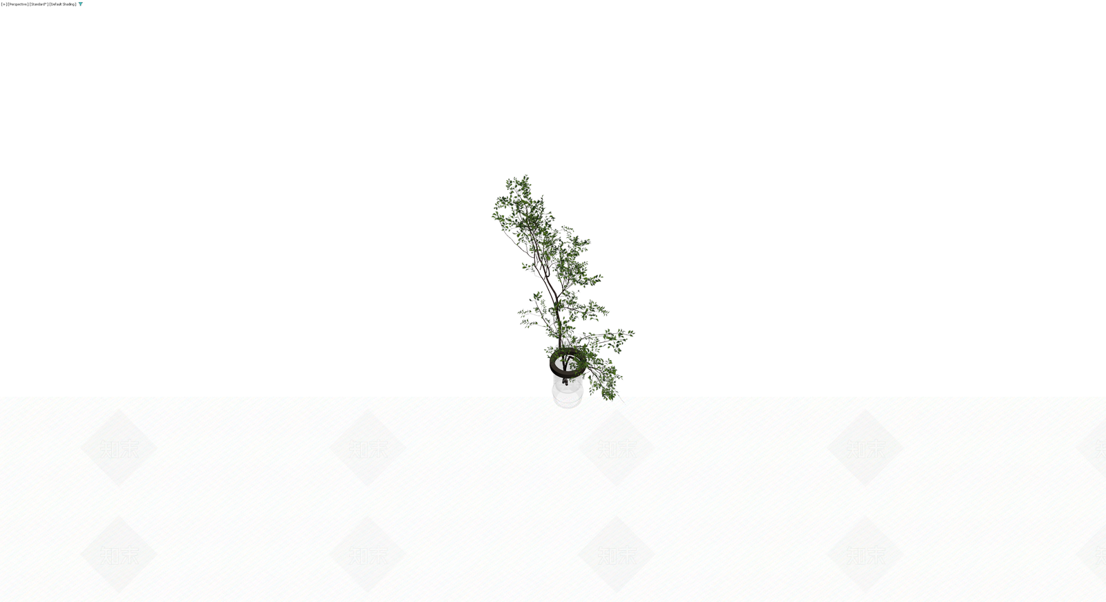 带盆绿植盆栽模型3D模型下载【ID:1229920380】