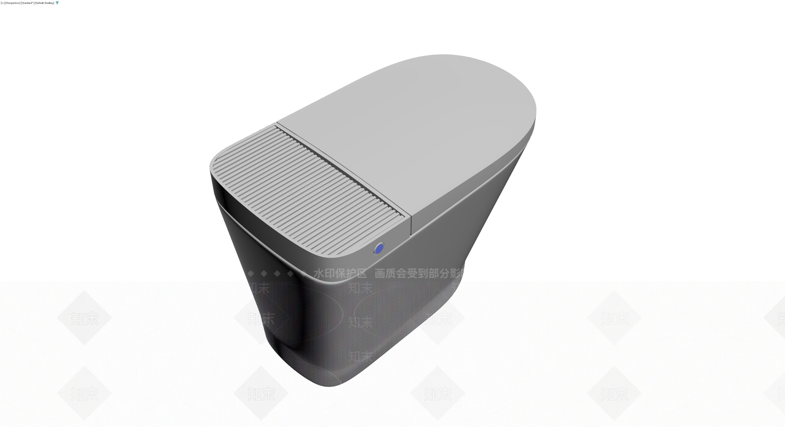 现代智能马桶灰模3D模型下载【ID:1230117405】