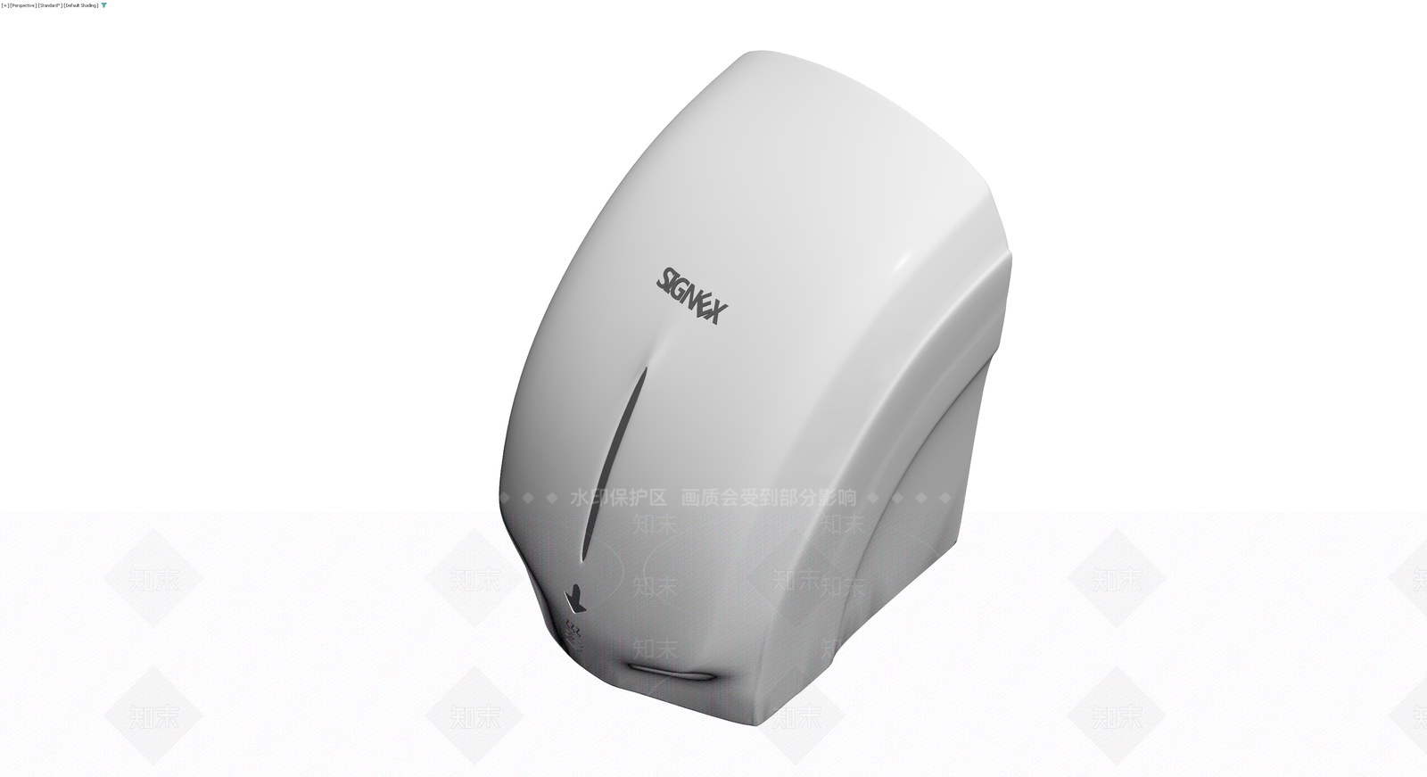 SIGNEX白色干手器3D模型下载【ID:1230409831】