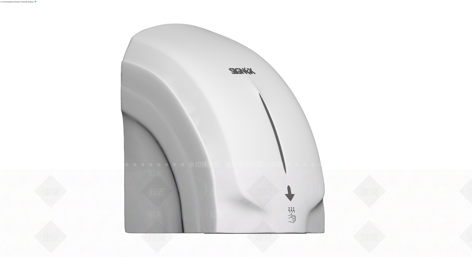 SIGNEX白色干手器3D模型下载【ID:1230409831】