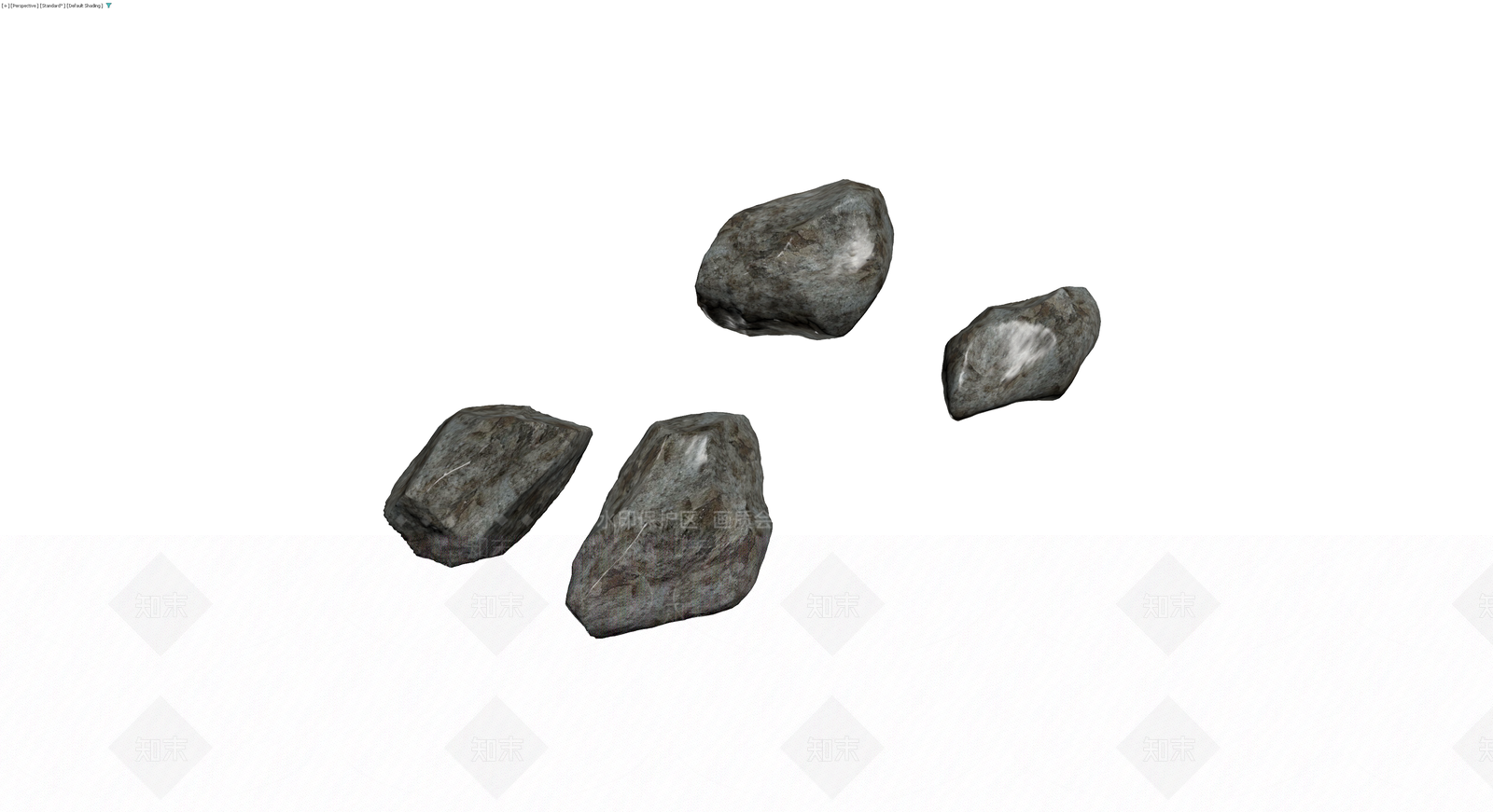 景观石组合模型3D模型下载【ID:1229611580】
